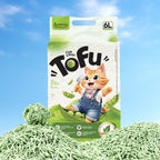 Green Tea Tofu Cat Litter with Peas(6L/2.4kg)