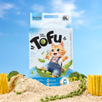 Milk Tofu Cat Litter with Peas(6L/2.4kg)